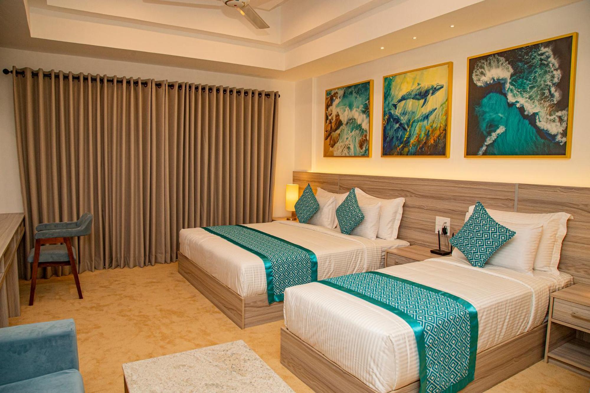 Negombo Ocean Breeze - Bliss On The Beach Luxury Apartments By Serendib Vacation Exterior photo