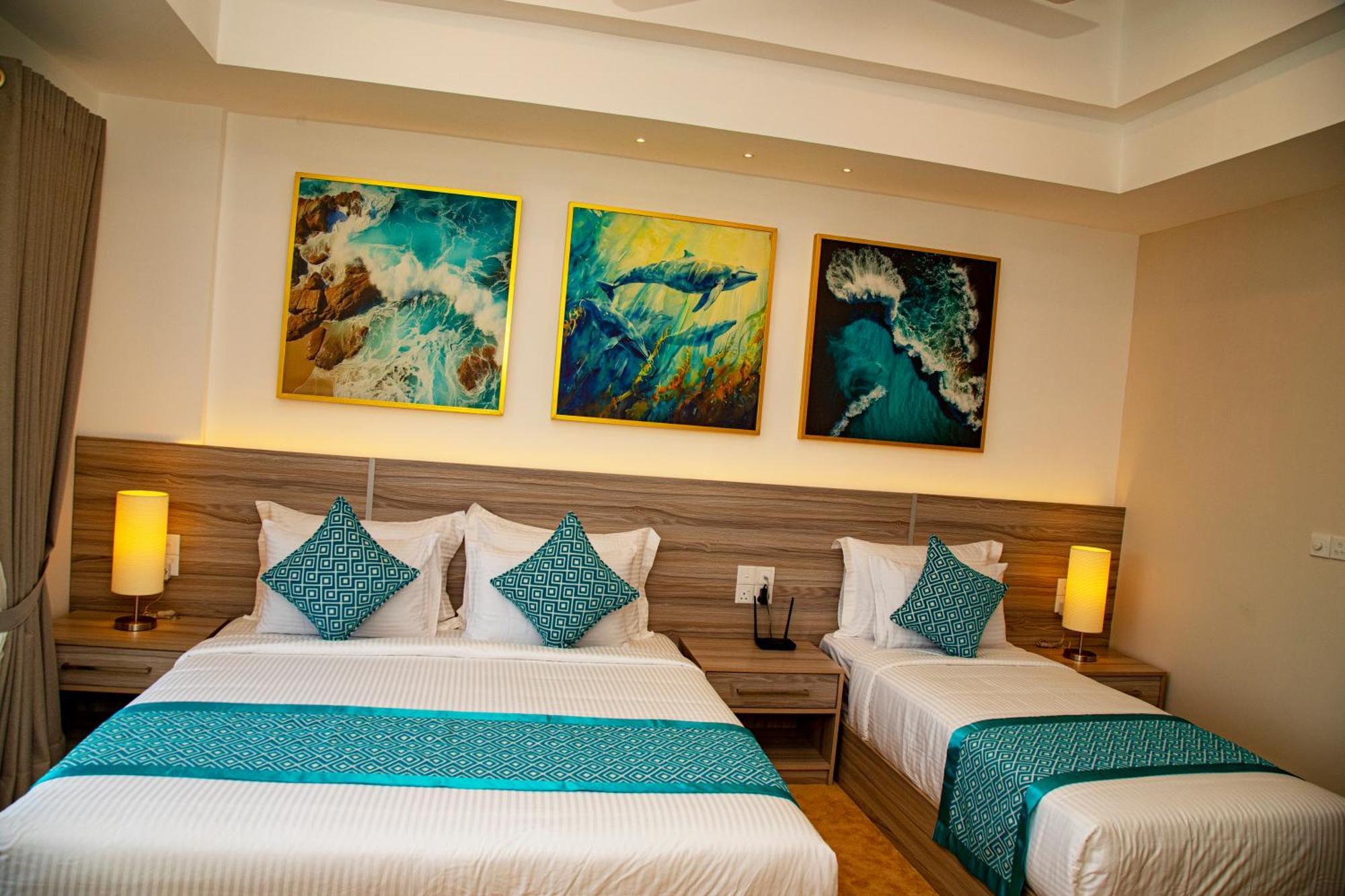 Negombo Ocean Breeze - Bliss On The Beach Luxury Apartments By Serendib Vacation Exterior photo